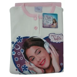 Disney Violetta Pigiama Bambina Ragazza Caldo Cotone Da 3 A 10 Anni Rosa G965 -Disney 20131212204638 pigiama violetta 2 1