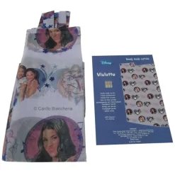 Tenda Disney Violetta Confezionata Con Asole 140x290 Cm Col. Viola H634