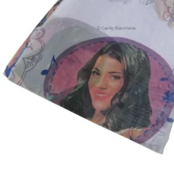 Tenda Disney Violetta Confezionata Con Asole 140x290 Cm Col. Viola H634 -Disney 20140327220328 tenda violetta