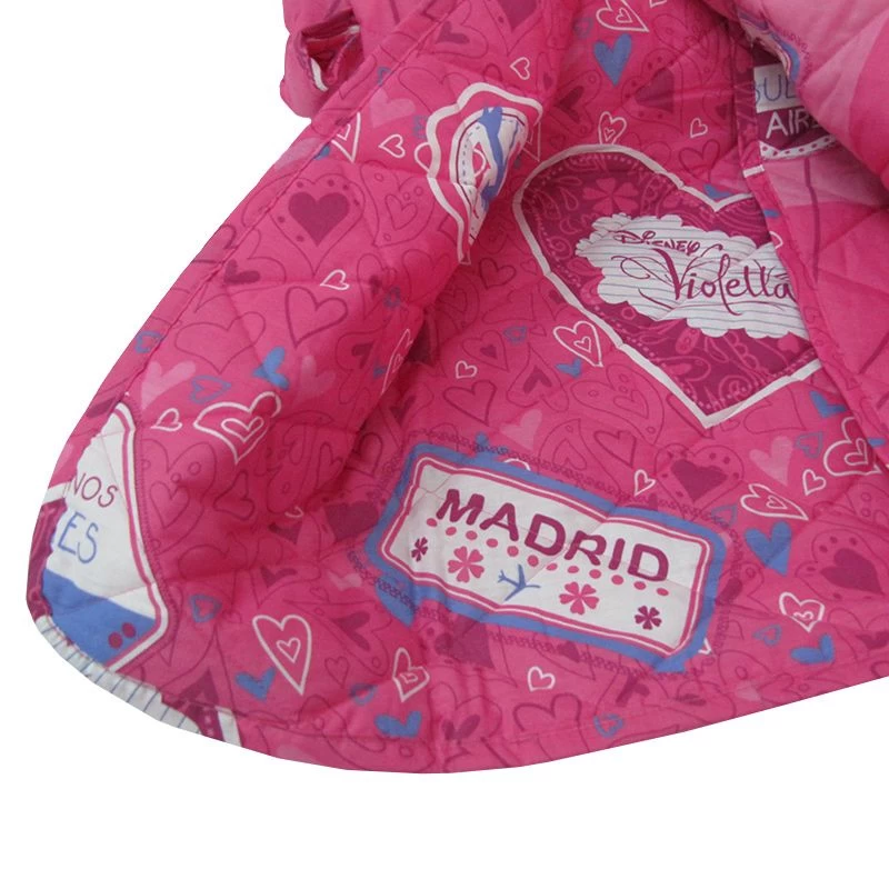 Trapuntino Copriletto Disney Violetta Music Una Piazza Col. Viola H706 5 Trapuntino Copriletto Disney Violetta Music Una Piazza Col. Viola H706 - immagine 5