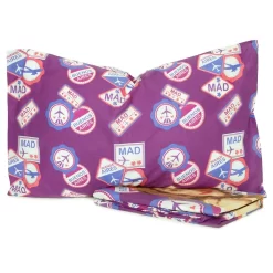 Completo Lenzuola Disney Violetta School Una Piazza 100% Cotone Viola L590