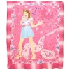 Coperta Plaid Disney Violetta In Soffice Pile Dis. Love Passion Music L780