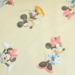 Tenda Disney Topolino E Minnie Velo Al Metro Altezza 300 Cm - Beige M743