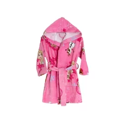 Accappatoio Bambina Frozen Disney In Spugna Di Cotone Z795