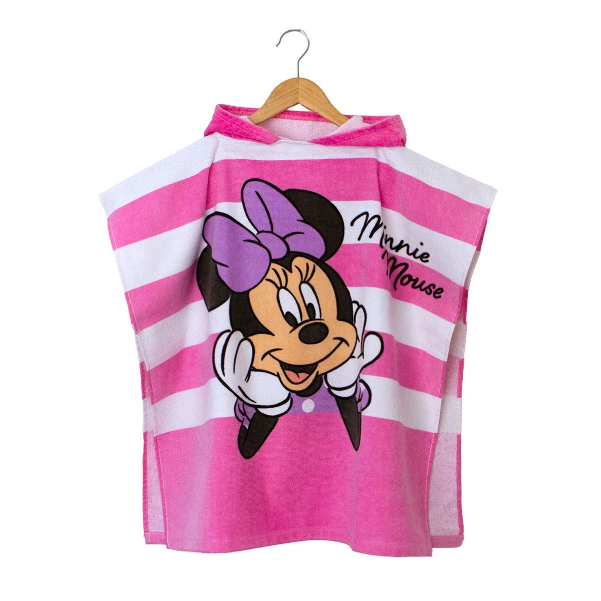 Accappatoio Poncho Minnie Mouse Disney In Spugna Taglia Unica J590 2 Accappatoio Poncho Minnie Mouse Disney In Spugna Taglia Unica J590 - immagine 2
