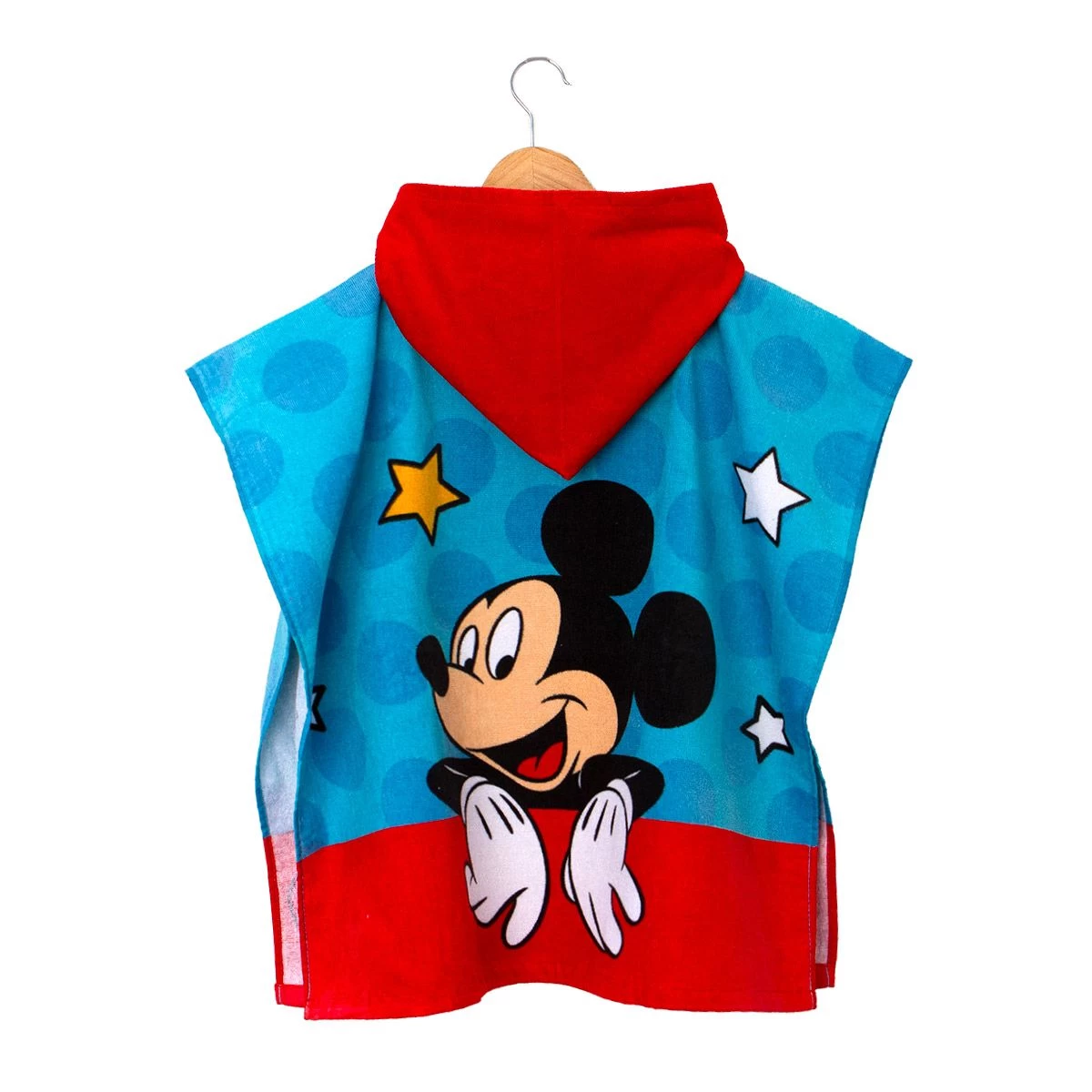 Accappatoio Poncho Topolino Disney In Spugna Taglia Unica J589 3 Accappatoio Poncho Topolino Disney In Spugna Taglia Unica J589 - immagine 3