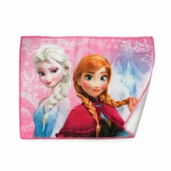 Asciugamano Lavetta Elsa Ed Anna Disney In Microfibra U562