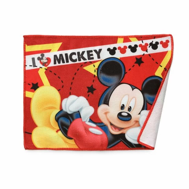 Asciugamano Lavetta I Love Mickey Disney In Microfibra U565 1 Asciugamano Lavetta I Love Mickey Disney In Microfibra U565