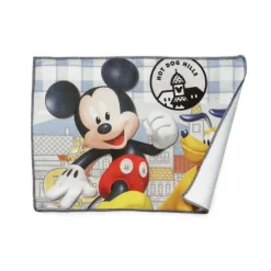 Asciugamano Lavetta Mickey Mouse E Pluto Disney In Microfibra U563