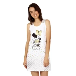 Camicia Da Notte Minnie Stars Disney In Cotone 51385 Z242