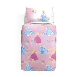 Completo Copripiumino Princess Romantic Disney Caleffi - Dimensioni Varie V145