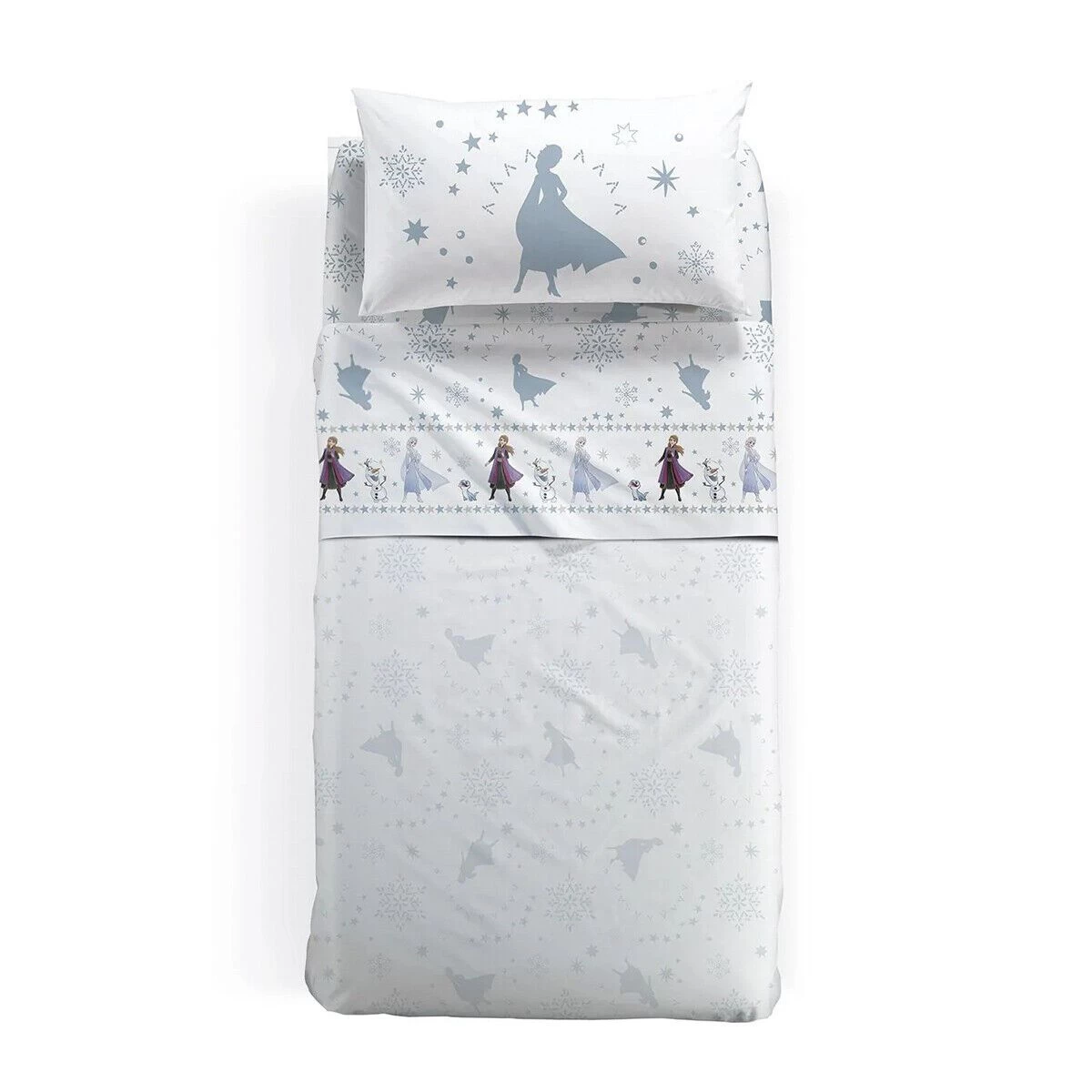 Completo Lenzuola Frozen Anna&Elsa Disney Caleffi - Dimensioni Varie K460 1 Completo Lenzuola Frozen Anna&Elsa Disney Caleffi - Dimensioni Varie K460