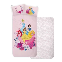Completo Lenzuola Princess Disney Per Letto Singolo J276