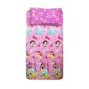 Completo Lenzuola Principesse Disney In Cotone - Dimensioni Varie Z013