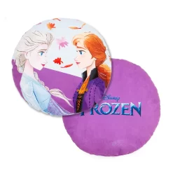 Cuscino Arredo Frozen Disney Sagomato Stampato Rotondo K247 -Disney cuscino arredo frozen disney sagomato rotondo 3
