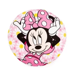 Cuscino Arredo Minnie Mouse Disney Sagomato Stampato Rotondo K246