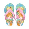Infradito Baby Frozen Anna E Elsa Disney Azzurro J754