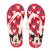 Infradito Bambino Mickey Mouse Disney Rosso J750