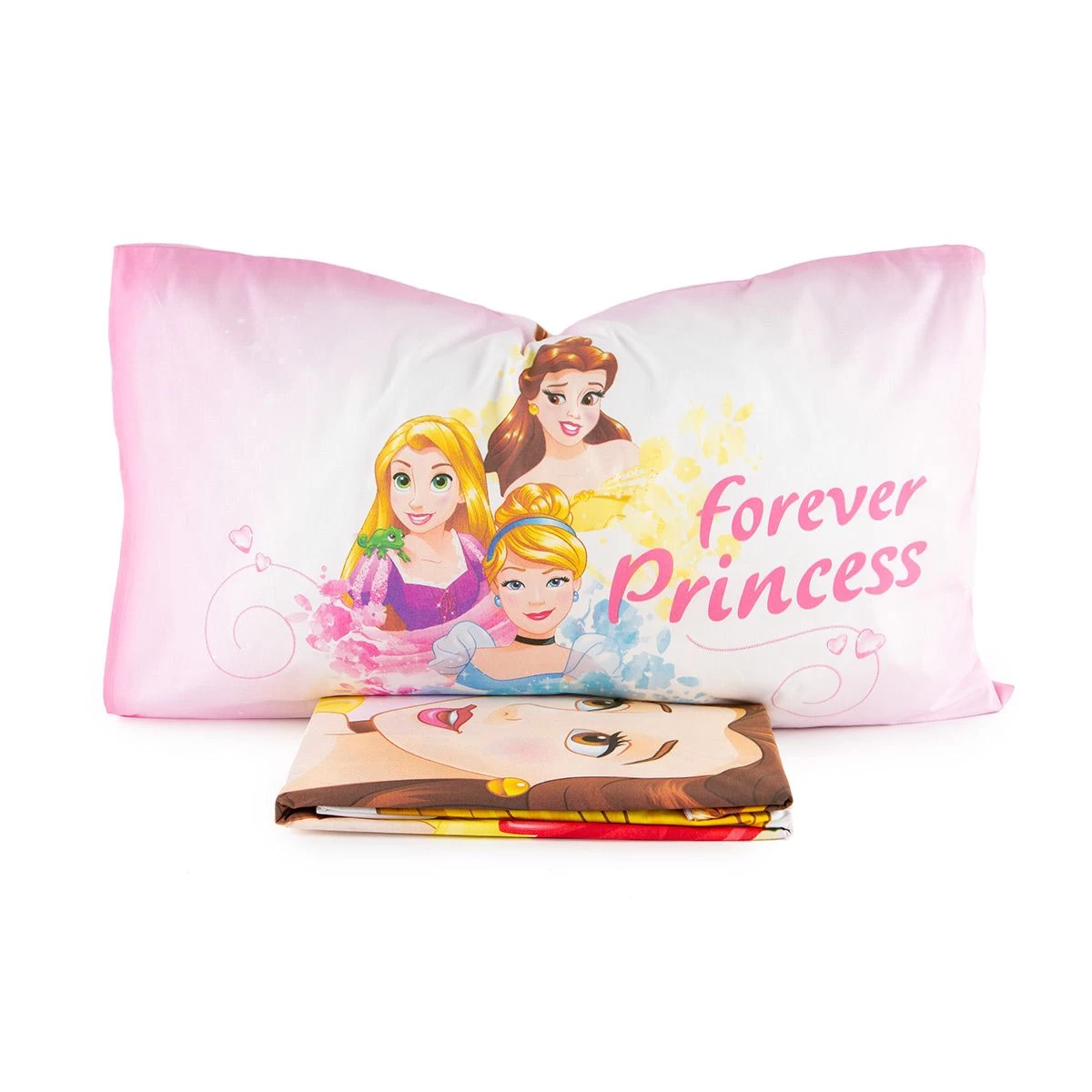 Parure Copripiumino Forever Princess Disney Per Letto Singolo W558 2 Parure Copripiumino Forever Princess Disney Per Letto Singolo W558 - immagine 2