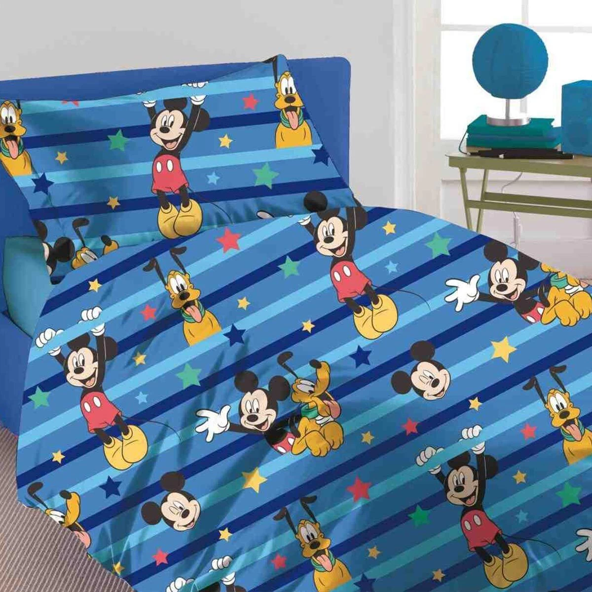 Parure Copripiumino Topolino Disney Per Letto Singolo J867 1 Parure Copripiumino Topolino Disney Per Letto Singolo J867