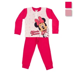 Pigiama Bambina Minnie Disney In Caldo Cotone 0706 J675