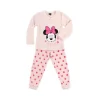 Pigiama Bambina Minnie Mouse Disney In Pile Coral WD900161 J063