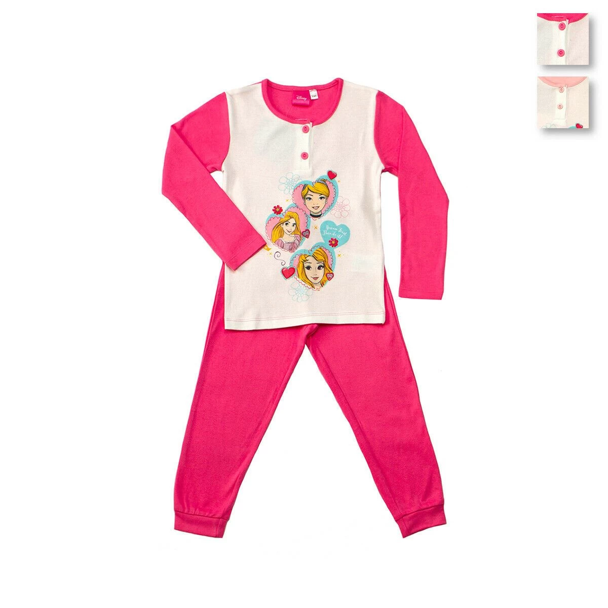 Pigiama Bambina Principesse Disney In Caldo Cotone WD900182 W512 1 Pigiama Bambina Principesse Disney In Caldo Cotone WD900182 W512