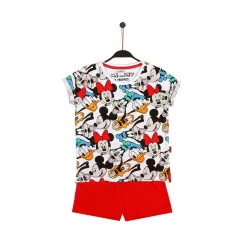 Pigiama Bambina/ragazza Estivo Mickey Disney In Cotone 55458 K368