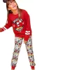 Pigiama Bambina/ragazza Mickey Mouse Disney In Caldo Cotone 54387 Y010