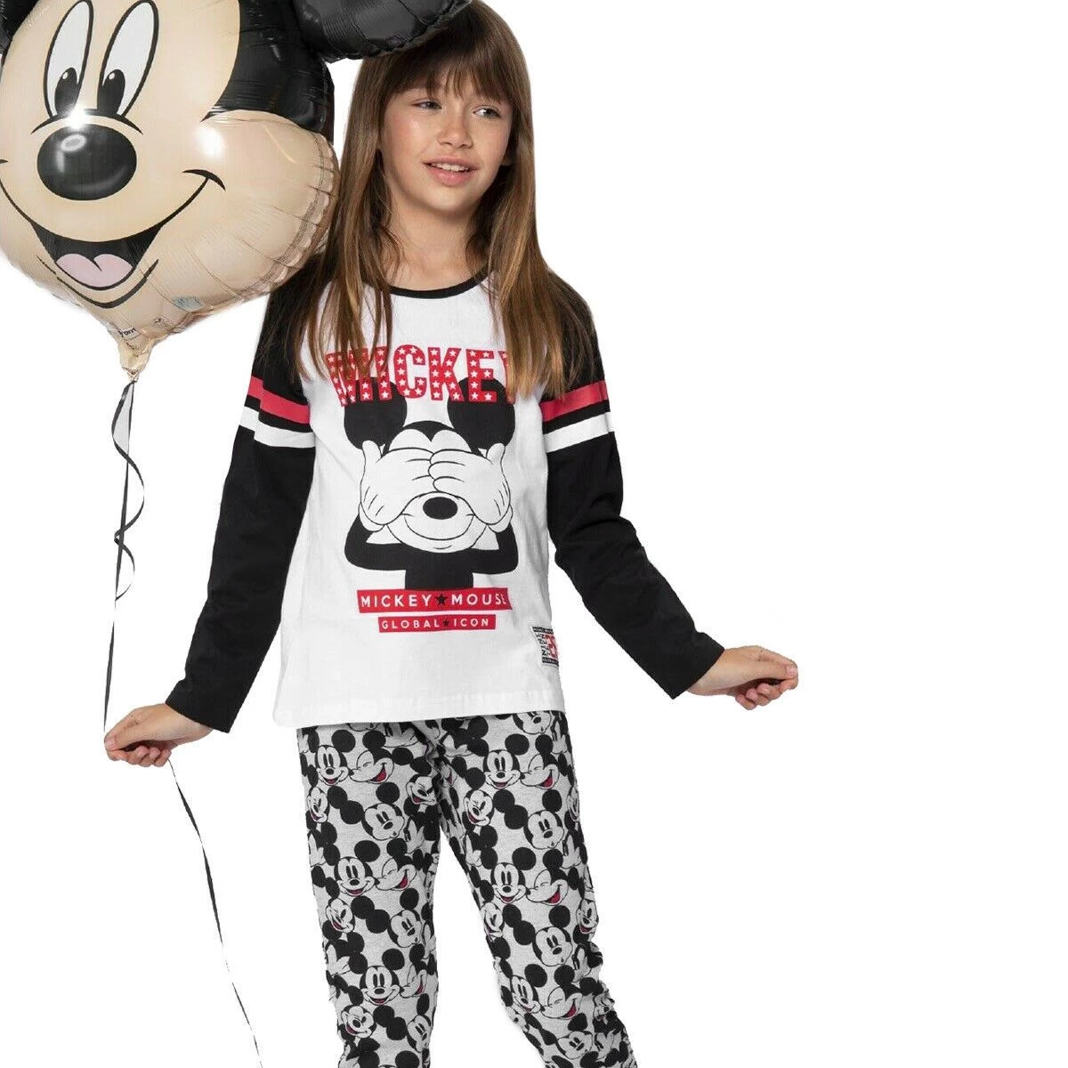 Pigiama Ragazza Mickey Mouse Disney In Caldo Cotone 54389 Z929 1 Pigiama Ragazza Mickey Mouse Disney In Caldo Cotone 54389 Z929