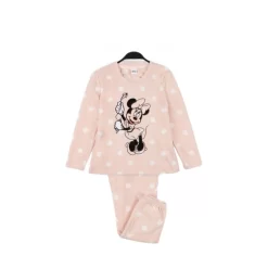Pigiama Bambina/ragazza Minnie Bubble Gum Disney In Pile Coral 56458 K752