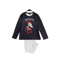 Pigiama Bambina/ragazza Minnie Disney In Caldo Cotone 56459 K750