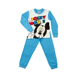Pigiama Bambino Mickey Mouse Disney In Caldo Cotone WD900519 W510 -Disney pigiama bambino mickey mouse disney wd900519 cielo 5