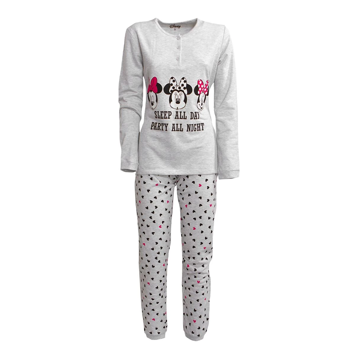 Pigiama Donna Disney In Caldo Cotone WD20646 V370 3 Pigiama Donna Disney In Caldo Cotone WD20646 V370 - immagine 3