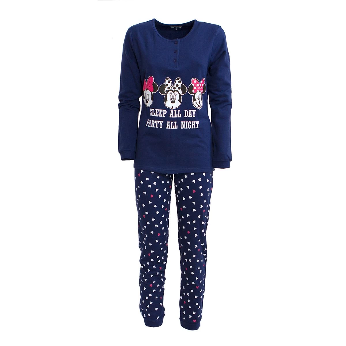 Pigiama Donna Disney In Caldo Cotone WD20646 V370 2 Pigiama Donna Disney In Caldo Cotone WD20646 V370 - immagine 2