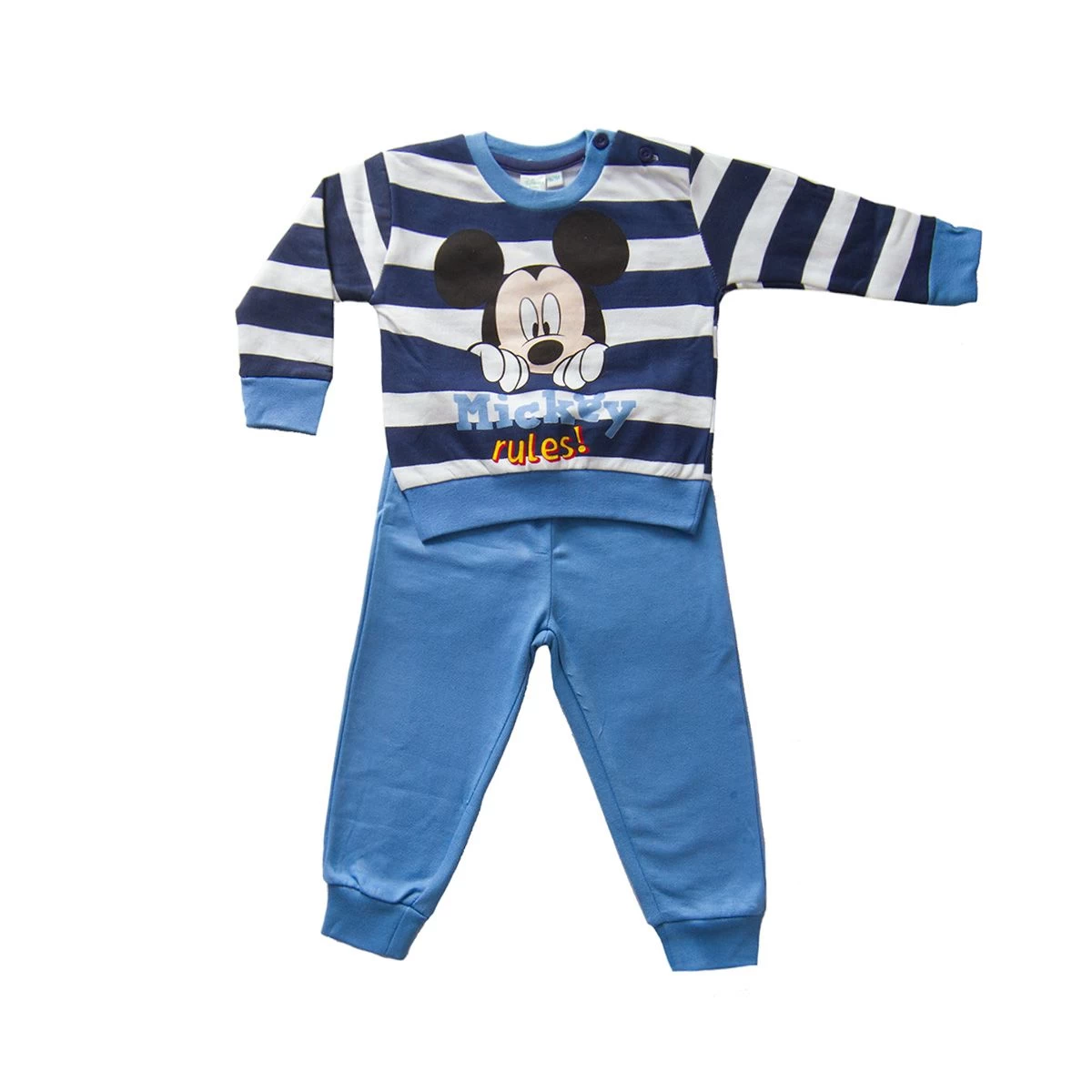 Pigiama Neonato Topolino Disney Baby Felpa Da 12 A 30 Mesi WD101358 V404 2 Pigiama Neonato Topolino Disney Baby Felpa Da 12 A 30 Mesi WD101358 V404 - immagine 2