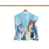 Accappatoio Poncho Di Frozen Disney Per Bambina Spugna - Taglia Unica P044