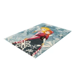 Tappeto Frozen Anna E Elsa Principesse Disney 100x150 Cm P861 8 Tappeto Frozen Anna E Elsa Principesse Disney 100x150 Cm P861 -Disney tappeto disney premium frozen multicolor 150x100 cm 3 1