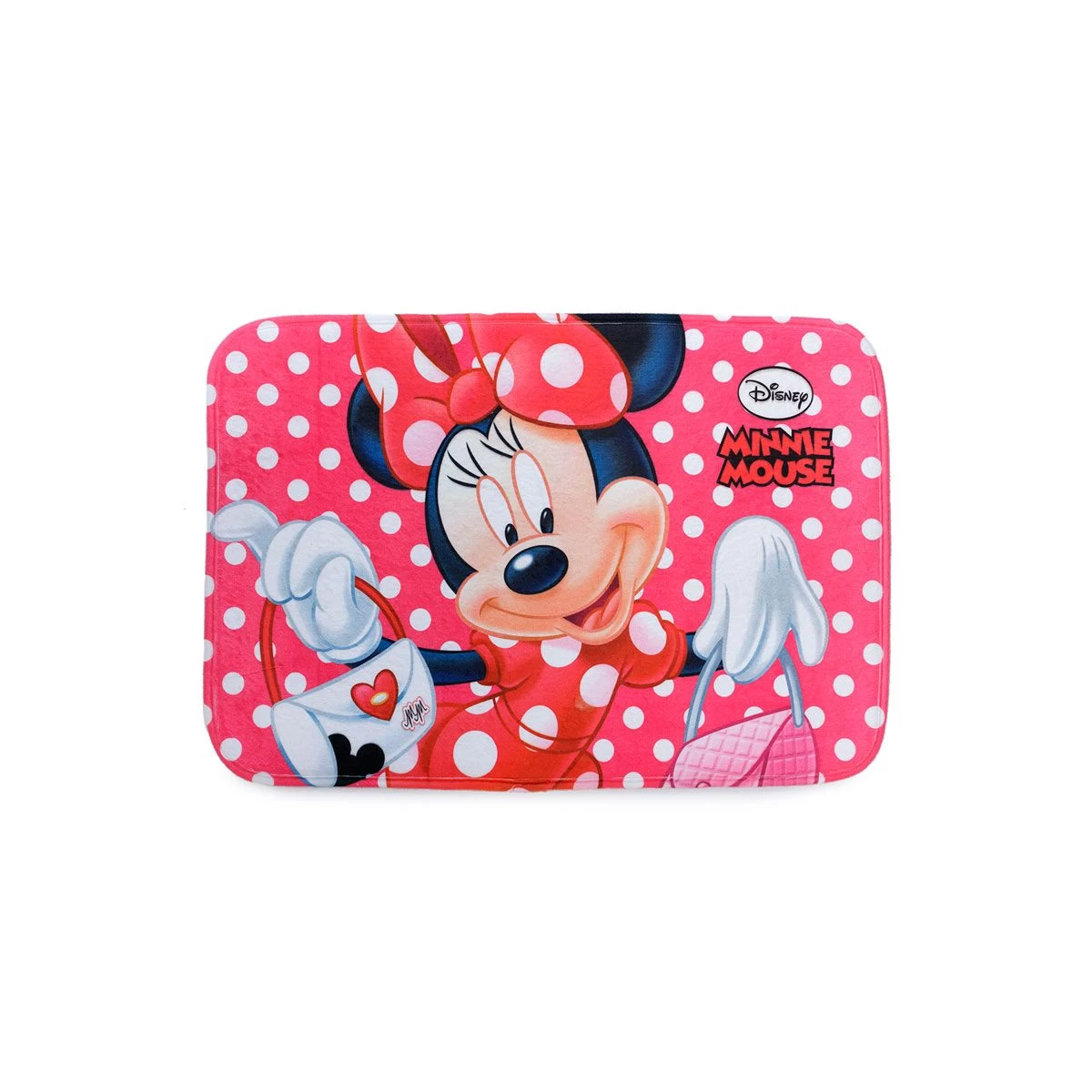 Tappetino Minnie Mouse Disney Stampato 40x60 Cm P880 1 Tappetino Minnie Mouse Disney Stampato 40x60 Cm P880