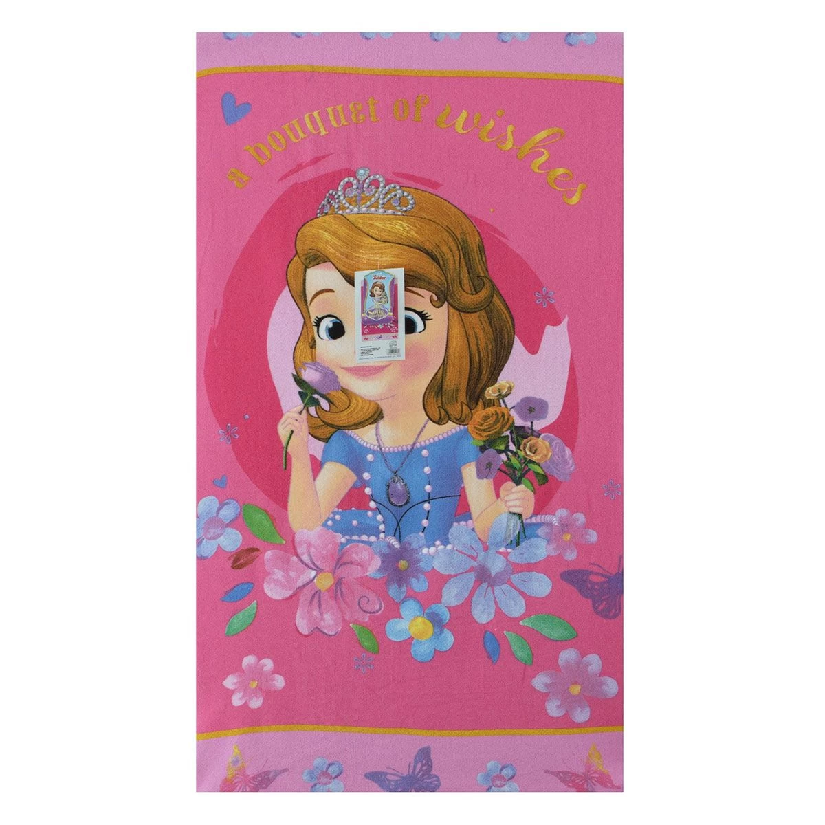 Telo Mare Principesse Sofia Disney Microspugna 70x140 Cm M884 1 Telo Mare Principesse Sofia Disney Microspugna 70x140 Cm M884