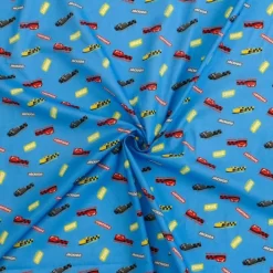 Tessuto Cotone Al Metro Cars Disney Pixar Altezza 150 Cm W337