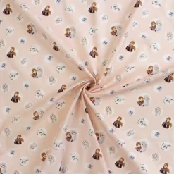 Tessuto Cotone Al Metro Frozen Disney Altezza 150 Cm W335