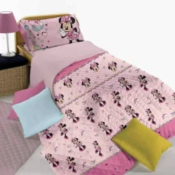 Trapuntino Minnie Disney Per Letto Singolo W888
