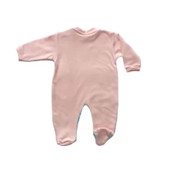 Tutina Per Neonata In Ciniglia Frozen Di Disney Da 6 A 24 Mesi WD101346 V402 -Disney tutina neonata in ciniglia frozen retro 11