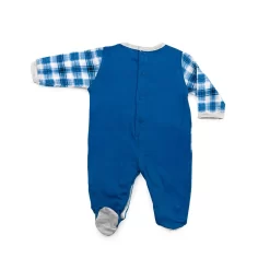 Tutina Neonato Mickey Mouse Disney In Cotone Da 0 A 9 Mesi WD101521 Y277 -Disney tutina neonato disney baby in cotone b2wd101521 bluette 2 4